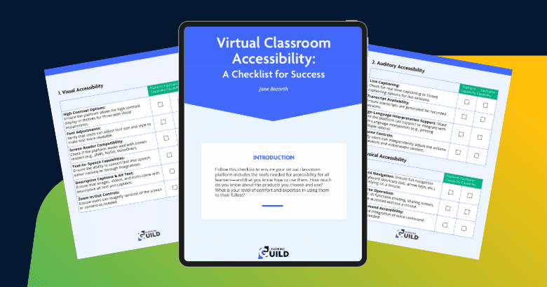 Virtual Classroom Accessibility: A Checklist for Success
