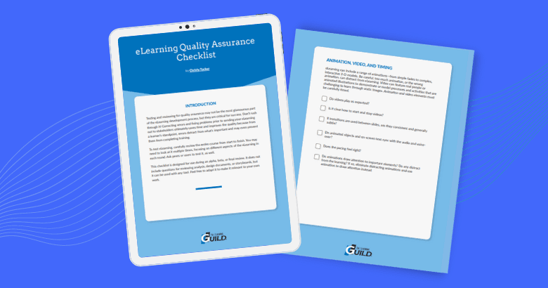 eLearning Quality Assurance Checklist