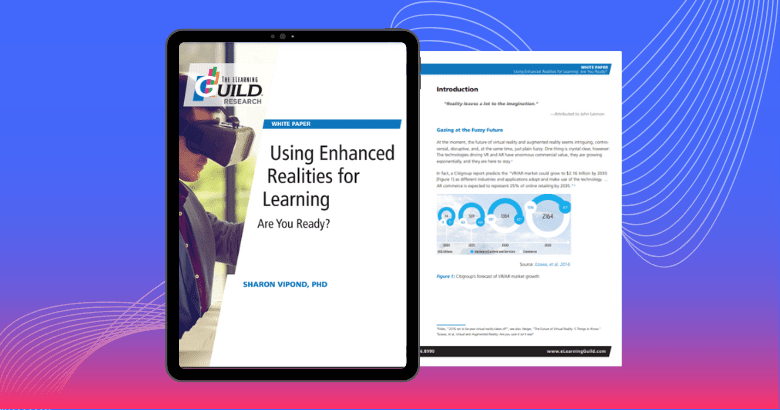 Using Enhanced Realities for Learning: Are You Ready?