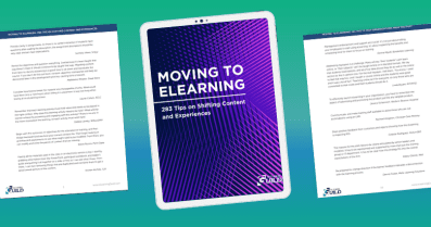 Moving to eLearning: 283 Tips on Shifting Content and Experiences