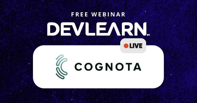 LIVE from DevLearn webinar